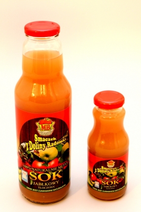 sok jabłkowy front