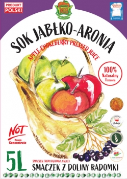 sok jabłkowy front