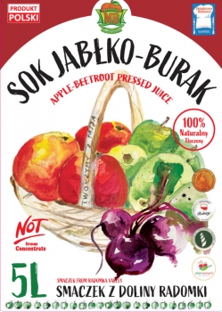sok jabłkowy front