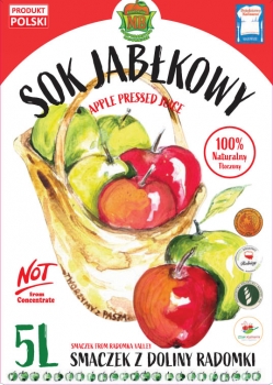 sok jabłkowy front