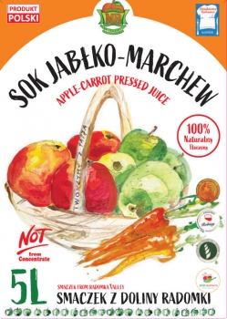 sok jabłkowy front